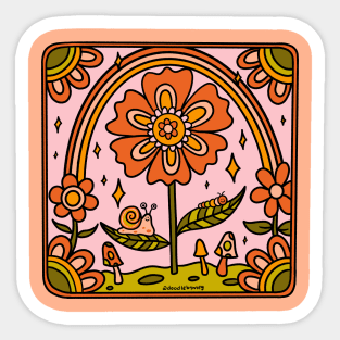 Spring Flower Sticker